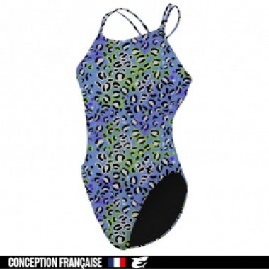 EVANS REVERSIBLE JUNGLE - VIOLET/VERT FLUO - photo 0