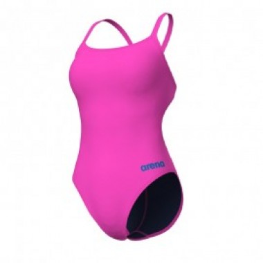 TEAM SWIMSUIT CHALLENGE SOLID  Pop Pink - photo 0