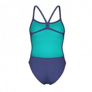 TEAM SWIMSUIT CHALLENGE SOLID Bleu Danube - photo 1
