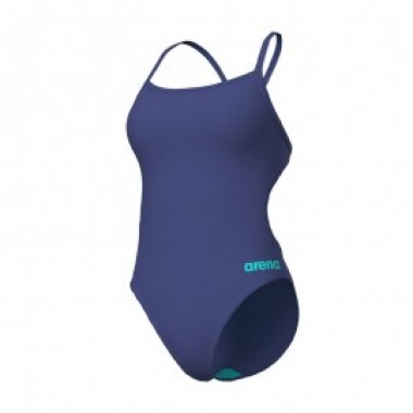 TEAM SWIMSUIT CHALLENGE SOLID Bleu Danube - photo 0