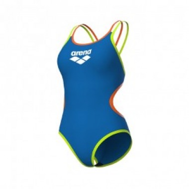 ONE DOUBLE CROSS BACK ONE PIECE Blue - photo 0