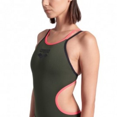ONE DOUBLE CROSS BACK ONE PIECE  Green - photo 2