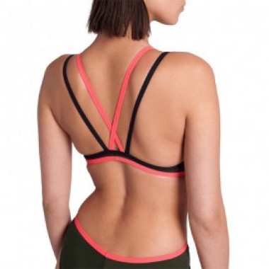 ONE DOUBLE CROSS BACK ONE PIECE  Green - photo 3
