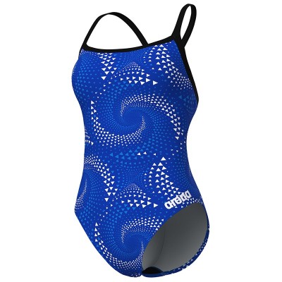 ARENA FIREFLOW SWIMSUIT CHALLENGE BACK Bleu