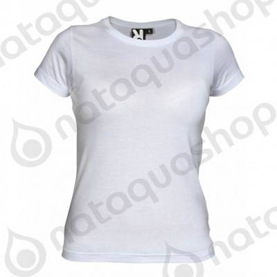 TEE-SHIRT JAMAICA FEMME 6627 BLANC 01