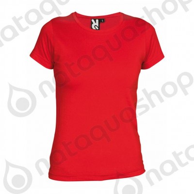 TEE-SHIRT JAMAICA FEMME 6627 ROUGE 60