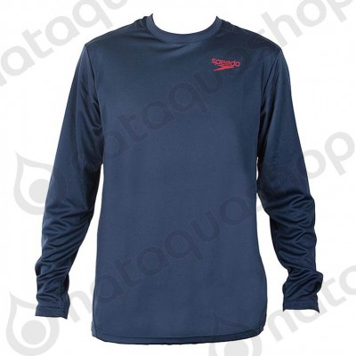 ILIAS JUNIOR TECHNICAL LS-SHIRT Bleu marine