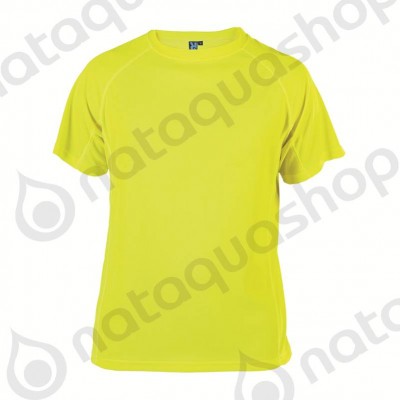 TEE-SHIRT MONTECARLO - HOMME JAUNE FLUO 221