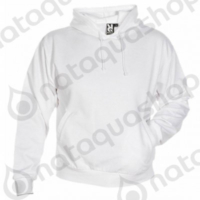 SWEAT A CAPUCHE CAPUCHA - JUNIOR BLANC 01