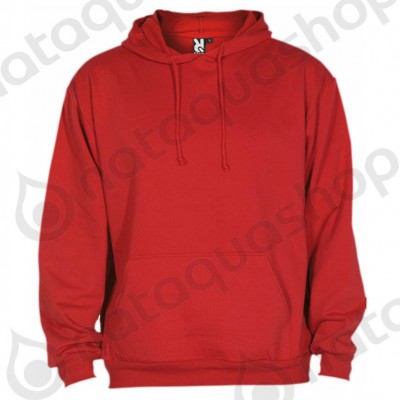 SWEAT A CAPUCHE CAPUCHA - JUNIOR RED 60