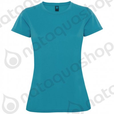 TEE-SHIRT MONTECARLO - FEMME TURQUOISE 12