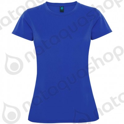 TEE-SHIRT MONTECARLO - FEMME BLEU ROYAL 05