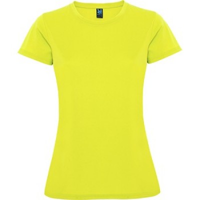 TEE-SHIRT MONTECARLO - FEMME JAUNE FLUO 221