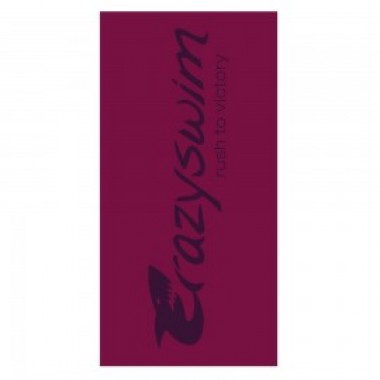 CRAZY SPORT TOWEL  Burgundy- - photo 0