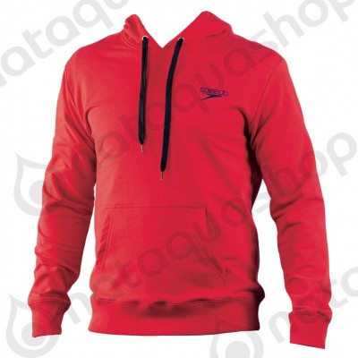 MORRIS UNISEX HOOD TOP Red