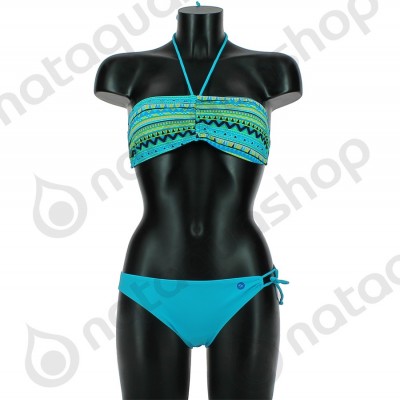 BIKINI BANDEAU KATTY turquoise