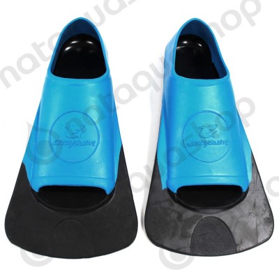 PALMES COURTES - CRAZY FINS Black-Turquoise