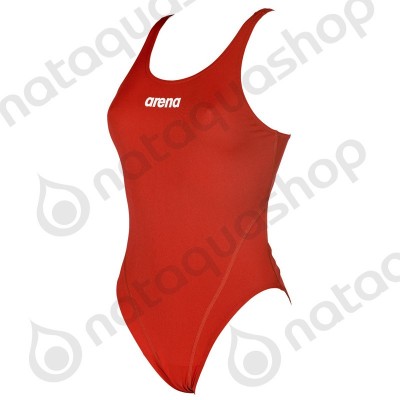 SOLID SWIM TECH HIGH Red