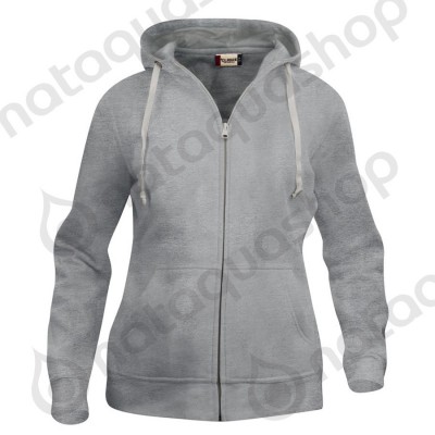 JACKET HOODY A CAPUCHE - WOMAN Grey