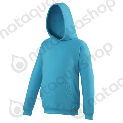 JH01J - JUNIOR SWEAT A CAPUCHE COLLEGE HAWAIIAN BLUE