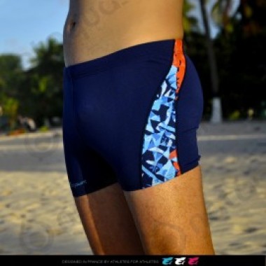 LEON PANEL SHORT - HOMME Bleu/ rouge - photo 2