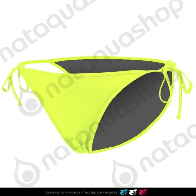 GISSAR TIE SIDE BRIEF - LADIES Neon yellow