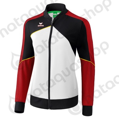 VESTE DE PRÉSENTATION PREMIUM ONE 2.0 - FEMME blanc/noir/rouge/jaune