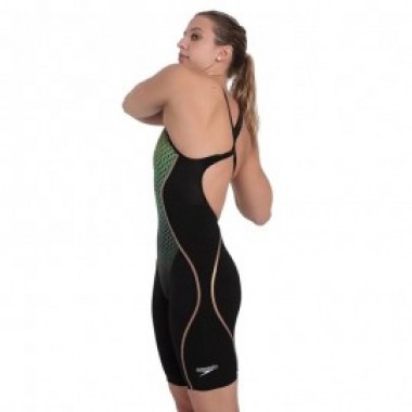 LZR PURE INTENT DOS OUVERT black/fluo yellow/jade - photo 1