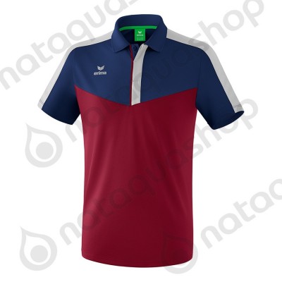 POLO SQUAD - ADULT new navy/bordeaux/silver grey