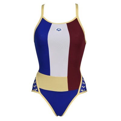 W ARENA ICONS SWIMSUIT SUPER FLY BACK PANEL Multi