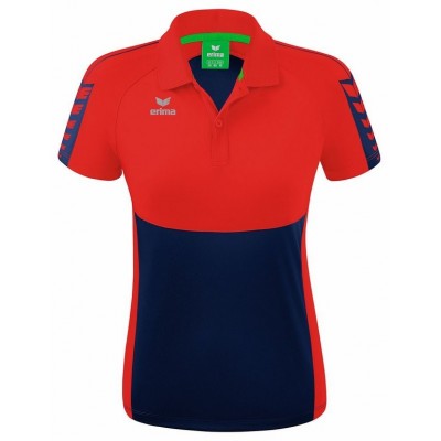 POLO SIX WINGS - FEMME new navy/rouge