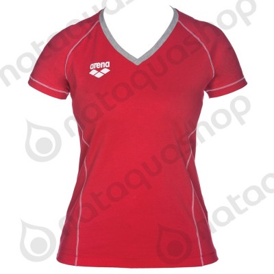 TL SS TEE - FEMME Rouge