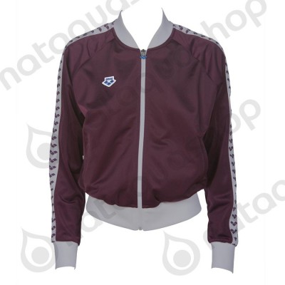 W RELAX IV TEAM JACKET - FEMME Red wine