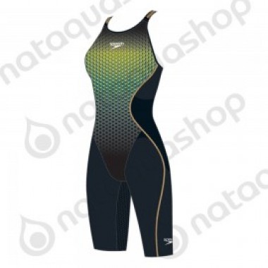 LZR PURE INTENT DOS OUVERT - FEMME black/fluo yellow/jade - photo 3